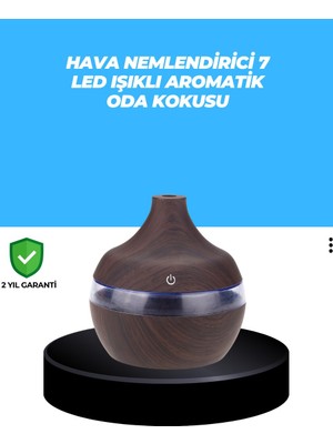 7 Renk Dinlendirici LED Işıklı Aroma Buhar Makinesi - MOVERA3023-2100