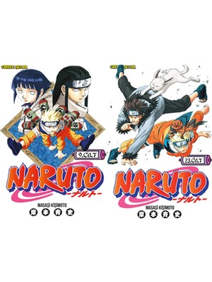 Gerekli Şeyler Yayıncılık Naruto 9 ve Naruto 23 (Masaşi Kişimoto)