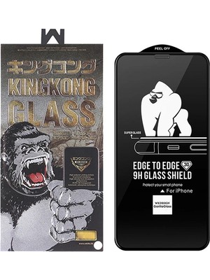 Wk Iphone 11 Pro 5.8 Xs-X  Kingkong Curved Tempered Cam Ekran KORUYUCU-(5775) - MOVERA6729-1299