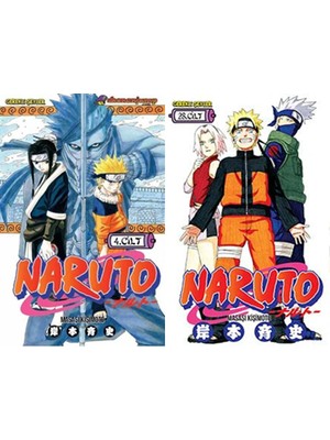 Gerekli Şeyler Yayıncılık Naruto 4 ve Naruto 28 (Masaşi Kişimoto)