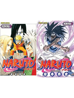 Gerekli Şeyler Yayıncılık Naruto 19 ve Naruto 27 (Masaşi Kişimoto)