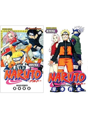 Gerekli Şeyler Yayıncılık Naruto 2 ve Naruto 28 (Masaşi Kişimoto)