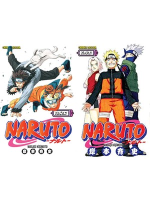 Gerekli Şeyler Yayıncılık Naruto 23 ve Naruto 28 (Masaşi Kişimoto)