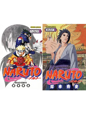 Gerekli Şeyler Yayıncılık Naruto 7 ve Naruto 38 (Masaşi Kişimoto)