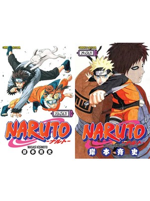 Gerekli Şeyler Yayıncılık Naruto 23 ve Naruto 29 (Masaşi Kişimoto)