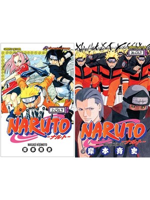 Gerekli Şeyler Yayıncılık Naruto 2 ve Naruto 36 (Masaşi Kişimoto)