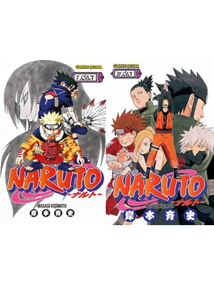 Gerekli Şeyler Yayıncılık Naruto 7 ve Naruto 37 (Masaşi Kişimoto)