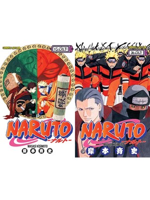 Gerekli Şeyler Yayıncılık Naruto 15 ve Naruto 36 (Masaşi Kişimoto)