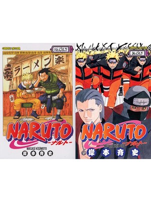 Gerekli Şeyler Yayıncılık Naruto 16 ve Naruto 36 (Masaşi Kişimoto)