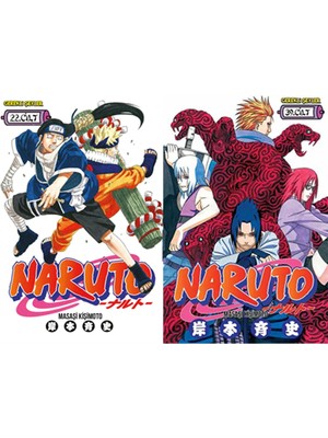 Gerekli Şeyler Yayıncılık Naruto 22 ve Naruto 39 (Masaşi Kişimoto)