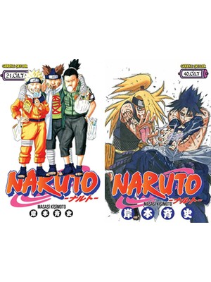 Gerekli Şeyler Yayıncılık Naruto 21 ve Naruto 40 (Masaşi Kişimoto)