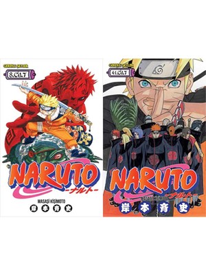 Gerekli Şeyler Yayıncılık Naruto 8 ve Naruto 41 (Masaşi Kişimoto)
