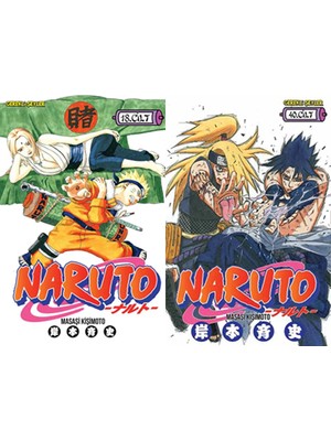 Gerekli Şeyler Yayıncılık Naruto 18 ve Naruto 40 (Masaşi Kişimoto)