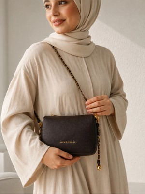 Just Polo Zincir Askılı Kadın Omuz & Çapraz Çanta Şık Günlük Kullanım