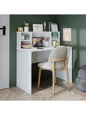 Empressco Paris Çalışma Masası , Çocuk Çalışma Masası, Ofis Masası, Bilgisayar Masası 100 cm