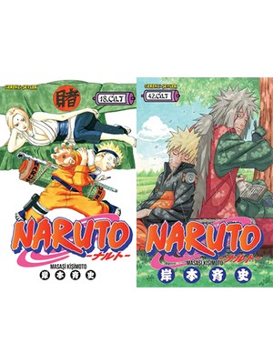 Gerekli Şeyler Yayıncılık Naruto 18 ve Naruto 42 (Masaşi Kişimoto)