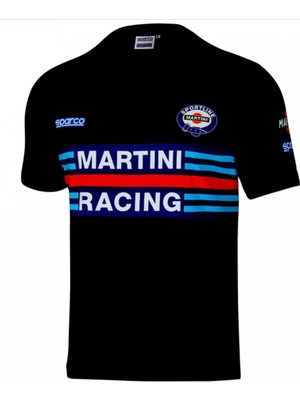 Sparco Martini Racing Siyah T-Shirt M Beden