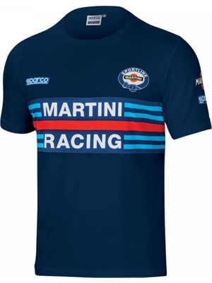 Sparco Martini Racing Lacivert T-Shirt M Beden
