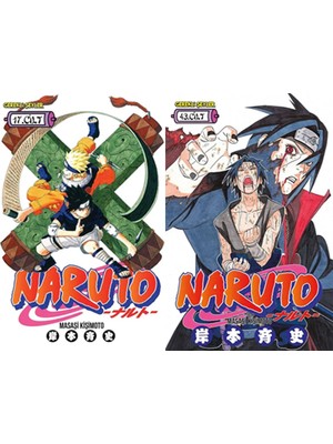Gerekli Şeyler Yayıncılık Naruto 17 ve Naruto 43 (Masaşi Kişimoto)