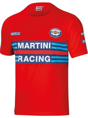 Sparco Martini Racing Kırmızı T-Shirt Xl Beden