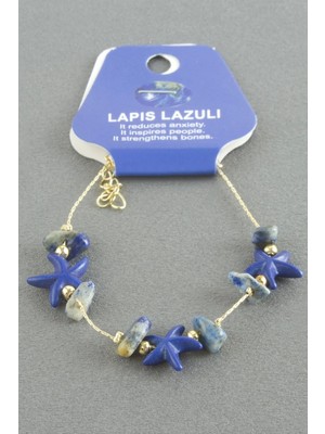 Deniz Yıldızı Lapis Doğaltaş Bileklik