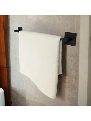 Eco Lounge Kendiliğinden Yapışkanlı Siyah Çubuk Havluluk BX40