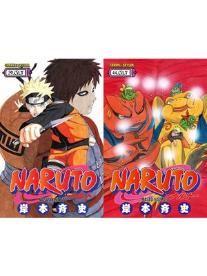 Gerekli Şeyler Yayıncılık Naruto 29 ve Naruto 44 (Masaşi Kişimoto)