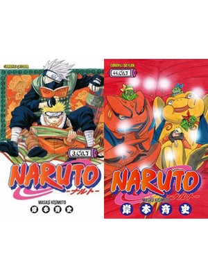 Gerekli Şeyler Yayıncılık Naruto 3 ve Naruto 44 (Masaşi Kişimoto)