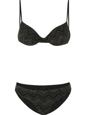 Missoni Zig Zag Lamé Viskon Bikini