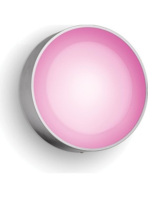 Philips White & Color Ambiance Daylo Duvar Lambası, Dış Mekanlar Için, Gümüş Renk, 950 Lm Bahçe Aydınlatması