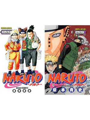 Gerekli Şeyler Yayıncılık Naruto 21 ve Naruto 46 (Masaşi Kişimoto)