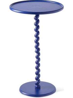 Polspotten Twister Bar Masası, Toz Boyalı Metal, Lacivert