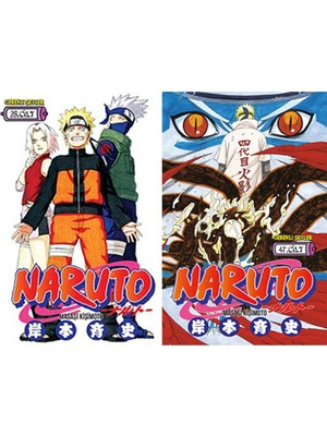 Gerekli Şeyler Yayıncılık Naruto 28 ve Naruto 47 (Masaşi Kişimoto)
