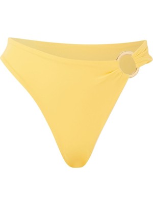 Away That Day Yüksek Bel Çekici Bikini Altı - Sarı