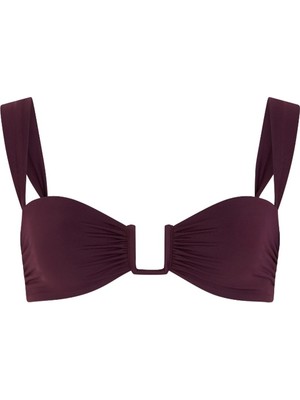 Away That Day Cannes Bağlamalı Bikini Üstü - Mor