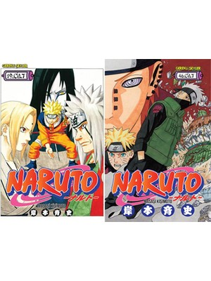 Gerekli Şeyler Yayıncılık Naruto 19 ve Naruto 46 (Masaşi Kişimoto)