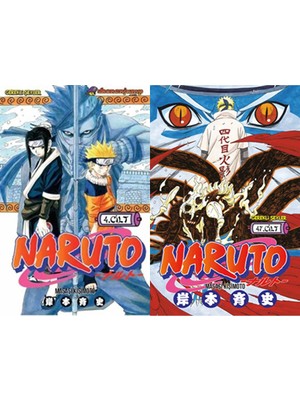 Gerekli Şeyler Yayıncılık Naruto 4 ve Naruto 47 (Masaşi Kişimoto)