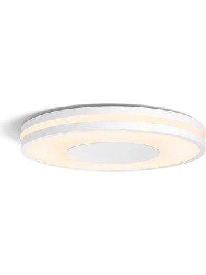Philips Hue White Ambiance Being LED Tavan Işığı 2500 Lumen, Dimmer Anahtarlı, Akıllı Kontrol, Beyaz Armatür
