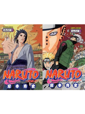 Gerekli Şeyler Yayıncılık Naruto 38 ve Naruto 46 (Masaşi Kişimoto)