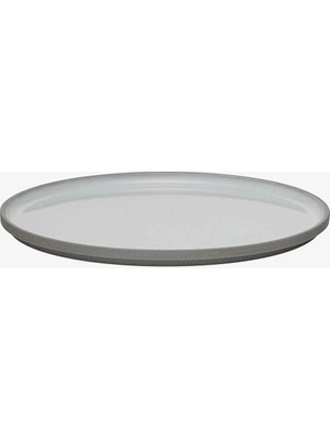 Hasami Porcelain Tabak Kapak 220 mm Gri Koleksiyon Japon Seramik