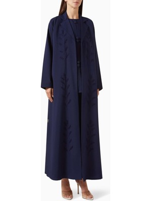 Rauaa Official Şık Fern Işlemeli Abaya Takımı Modern Tesettür Modası Için Ideal Seçim