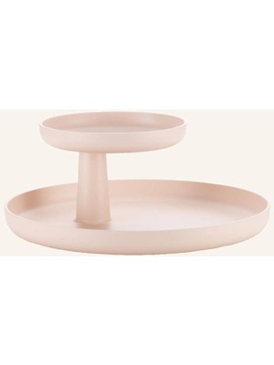 VitrA Çift Katlı Yuvarlak Plastik Saklama Kabı – Mat Yüzeyli, 17 cm ve 28 cm Çaplı