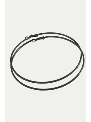 Eco Lounge Ezme Metal Halka Küpe 8-9-10 cm