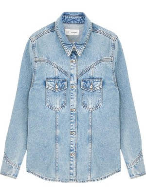 Outland Denim Iris Uzun Kollu Gömlek