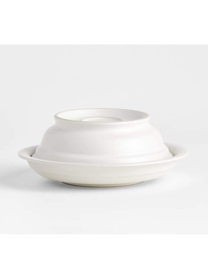Crate & Barrel Jamesware The Single Dish - Çok Fonksiyonlu Seramik Tabak ve Kase Seti
