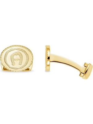 Aigner Erkek Paslanmaz Çelik Kol Düğmesi Şık ve Modern Tasarım