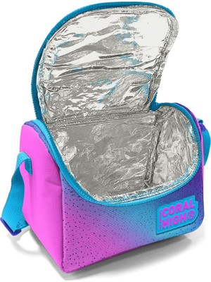 Coral High Kız Çocuk Pembe Lavanta Kaplumbağa Okul Beslenme Çantası - Thermo Yalıtımlı