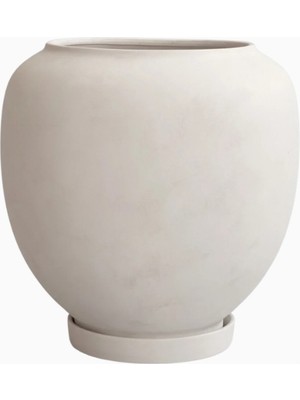 101 Copenhagen Sunao Plant Pot Big Dekoratif El Işçiliği Tasarım Seramik Saksı