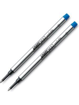 Lamy M63 Roller Kalem Yedeği Mavi 2'li Set