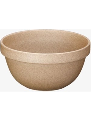 Hasami Porcelain Japon Tasarımı Doğal Orta Derin Yuvarlak Kase 14.3 cm Çaplı